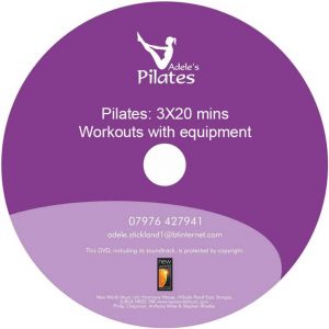 DVD pilates workout with equipment