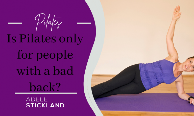 Is Pilates only for people with a bad back?