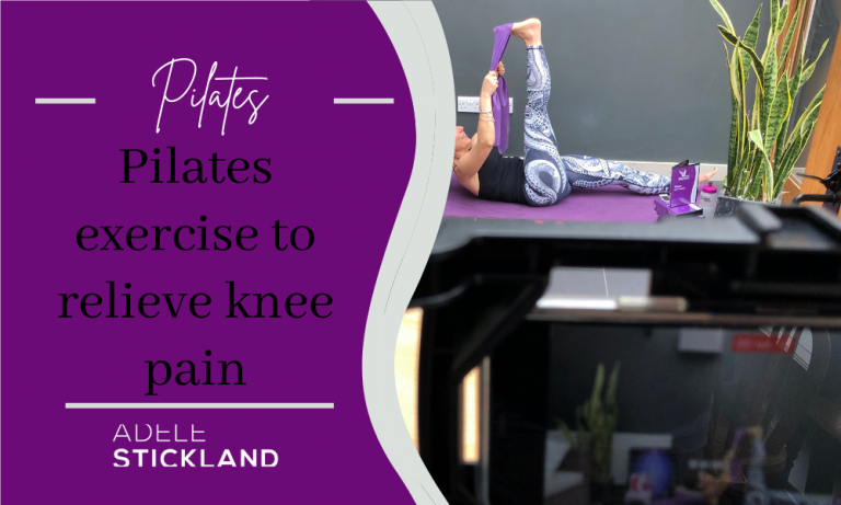 Pilates exercise to relieve knee pain